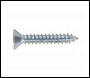 Sealey ST4225 Self Tapping Screw 4.2 x 25mm Countersunk Pozi Pack of 100