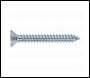 Sealey ST4838 Self Tapping Screw 4.8 x 38mm Countersunk Pozi Pack of 100
