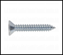 Sealey ST6338 Self Tapping Screw 6.3 x 38mm Countersunk Pozi Pack of 100