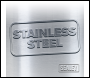 Sealey T1204 Stainless Steel Bucket Trowel with Rubber Handle 180mm