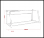 Sealey STR001 Wall or Floor Mounting Extending Tyre Rack