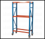 Sealey STR007 2-Level Mobile Tyre Rack 200kg Capacity Per Level