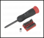 Sealey STS100 Premier Digital Torque Screwdriver Set 1/4 inch Sq Drive 2-10Nm 34pc