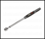Sealey STW306 Premier Digital Torque Wrench with Angle Function 1/2 inch Sq Drive 20-200Nm