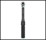 Sealey STW901B Torque Wrench Micrometer 1/4 inch Sq Drive Calibrated 5-25Nm - Premier Black