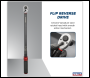 Sealey STW905B Premier Black Torque Wrench Micrometer 1/2 inch Sq Drive Calibrated 60-330Nm