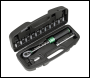 Sealey STW911B Torque Wrench Set 1/4 inch Sq Drive 5-25Nm 14pc
