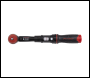Sealey STW921 Premier Black Calibrated Micrometer Torque Wrench with 1/4 inch Sq Push-Through Drive 5-25Nm