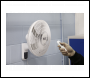 Sealey SWF18WR 3-Speed Wall Fan with Remote Control 18 inch  230V