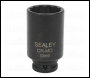 Sealey SX0041 Impact Socket 33mm Bi-Hex Deep 1/2 inch Sq Drive