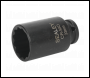 Sealey SX0041 Premier Bi-Hex Deep Impact Socket 1/2 inch Sq Drive 33mm