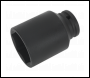 Sealey SX007 Impact Socket 41mm Deep 1/2 inch Sq Drive