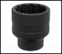 Sealey SX014 Impact Socket 50mm Bi-Hex 3/4 inch Sq Drive