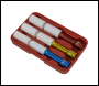 Sealey SX031D Alloy Wheel Impact Socket Set 1/2 inch Sq Drive 3pc