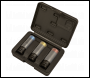 Sealey SX039 Premier Alloy Wheel Ultra-Power Impact Socket Set 1/2 inch Sq Drive 3pc