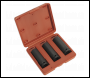 Sealey SX043 Impact Socket Set 3pc Deep 1/2 inch Sq Drive