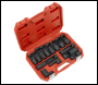 Sealey SX045 Oxygen & Diesel Injector Window Socket Set 1/2 inch Sq Drive 14pc