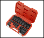 Sealey SX045 Oxygen & Diesel Injector Window Socket Set 1/2 inch Sq Drive 14pc