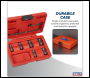 Sealey SX08 Flip Socket Set 1/4 inch Sq Drive 12-Point 8pc