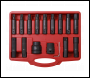 Sealey SX098 Impact Hex, TRX-Star* & TRX-Star* Female Socket Bit Set 3/4 inch  & 1 inch Sq Drive 16pc