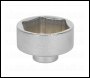 Sealey SX115 Low Profile Oil Filter Socket 3/8 inch Sq Drive 38mm