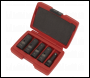 Sealey SX1820 Double Ended Impact Socket Set 1/2 inch Sq Drive 5pc