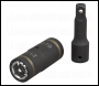 Sealey SX1821 4-in-1 Impact Socket Set 1/2 inch Sq Drive 2pc