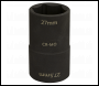 Sealey SX1822 63mm Double Ended Impact Socket 1/2 inch Sq Drive 27 x 27.5mm