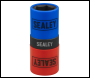 Sealey SX1822S Double Ended Alloy Wheel Impact Socket 1/2 inch Sq Drive  27 x 27.5mm