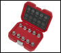 Sealey SX208 Locking Wheel Nut Key Set for BMW & Mini 10pc