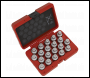 Sealey SX216 Locking Wheel Nut Key Set for Vauxhall-C 20pc