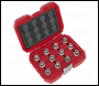 Sealey SX224 Locking Wheel Nut Key Set for VW 12pc