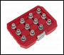 Sealey SX224 Locking Wheel Nut Key Set for VW 12pc