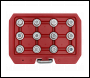 Sealey SX224 Locking Wheel Nut Key Set for VW 12pc