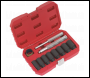 Sealey SX272 Locking Wheel Nut Removal Set 10pc