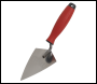 Sealey T1222 Stainless Steel Sharp Pointing Trowel with Rubber Handle 140mm