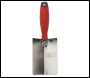 Sealey T1802 Stainless Steel Internal Corner Trowel with Rubber Handle 120 x 60mm