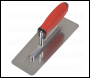 Sealey T8012 Stainless Steel Venetian Trowel with Rubber Handle 240mm