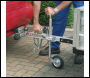 Sealey TB372 Jockey Wheel & Clamp 48mm - 260mm Pneumatic Wheel