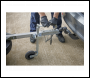 Sealey TB371 Jockey Wheel & Clamp 35mm - 150mm Solid Wheel