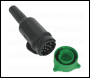 Sealey TB53 Towing Plug 13-Pin Euro Plastic 12V