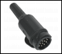 Sealey TB53 Towing Plug 13-Pin Euro Plastic 12V