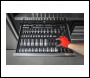 Sealey TBT31 Premier Socket Set with Tool Tray 3/8 inch  & 1/2 inch Sq Drive 55pc