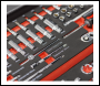 Sealey TBT40 Premier Socket Set with Tool Tray 1/4 inch Sq Drive 44pc