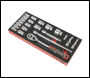 Sealey TBT42 Socket Set with Tool Tray 1/2 inch Sq Drive 22pc
