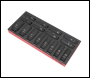 Sealey TBT47 Premier Deep Impact Socket Set with Tool Tray 1/2 inch Sq Drive 16pc