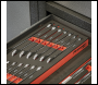 Sealey TBT48 Premier Combination Spanner Set with Tool Tray 15pc