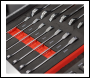 Sealey TBT49 Ratchet Spanner Set with Tool Tray 14pc