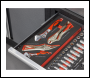 Sealey TBT59 Premier Locking Pliers & Adjustable Wrench Set with Tool Tray 4pc