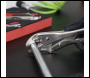 Sealey TBT59 Premier Locking Pliers & Adjustable Wrench Set with Tool Tray 4pc